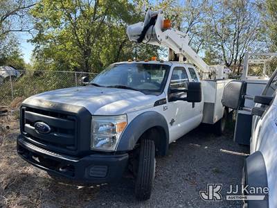 ETI ETC35S-NT, 40 ft, Articulating & Telescopic Non-Insulated Bucket Truck