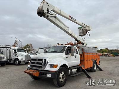 Terex/Telelect Hi-Ranger HR-52M, 57 ft, Material Handling Bucket Truck