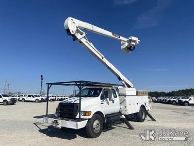HiRanger 5TC-55, 60 ft, Material Handling Bucket Truck