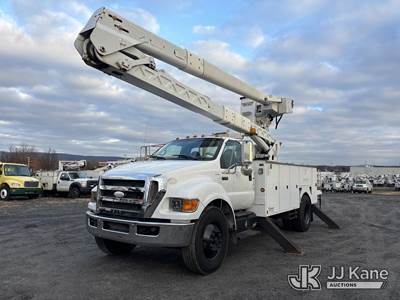 Terex/Telelect Hi-Ranger XT-55, 60 ft, Material Handling Bucket Truck