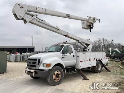 HiRanger 5TC-55, 60 ft, Material Handling Bucket Truck