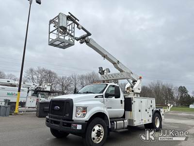 Altec T40P, 45 ft, Telescopic Cable Placing Bucket Truck
