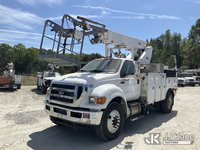 Altec AP45A, 43 ft, Non-Insulated Cable Placing Bucket Truck
