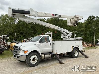 Terex SC-55M, 60 ft, Material Handling Bucket Truck