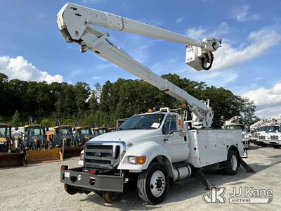 Terex Hi-Ranger 5TC-55, 50 ft, Material Handling Bucket Truck