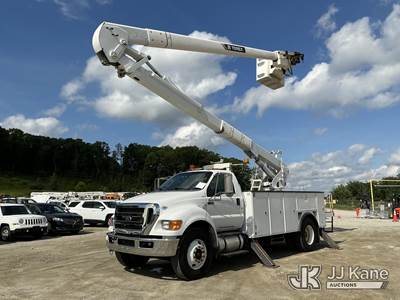 Terex/Telelect Hi-Ranger 5TC-55, 60 ft, Material Handling Bucket Truck