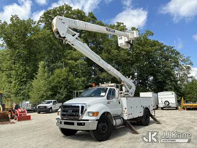 Terex/HiRanger 5TC-55, 60 ft, Material Handling Bucket Truck