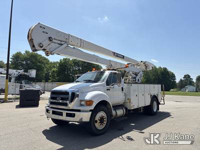 HiRanger/Telelect 5TC-55, 60 ft, Material Handling Bucket Truck