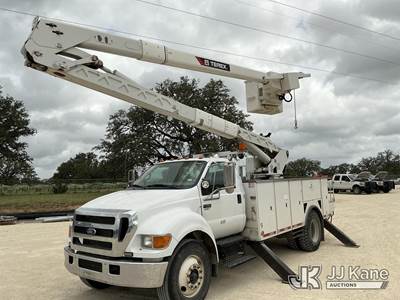 Terex Hi-Ranger HRX-55, 60 ft, Material Handling Bucket Truck