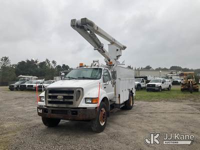 Terex/HiRanger SC42, 47 ft, Over-Center Bucket Truck