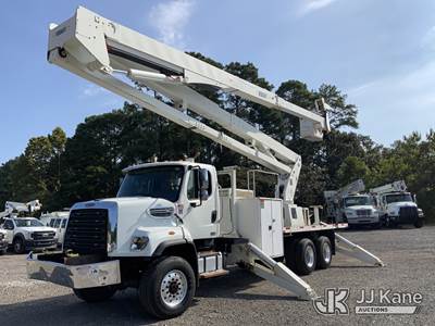Versalift VST9000, 95 ft, Articulating & Telescopic Material Handling Bucket Truck