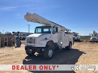 Altec AM855, 60 ft, Over-Center Material Handling Bucket Truck