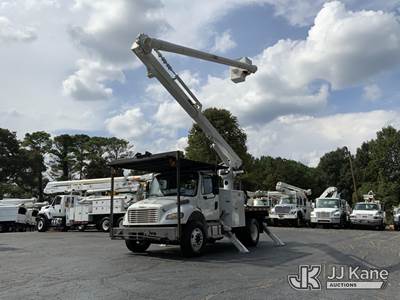 Altec LR7-58RM, 63 ft, Over-Center Bucket Truck