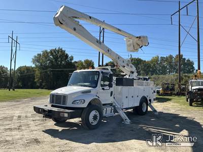 Altec AA55-MH, 60 ft, Material Handling Bucket Truck