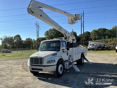 Altec AA55-MH, 60 ft, Material Handling Bucket Truck