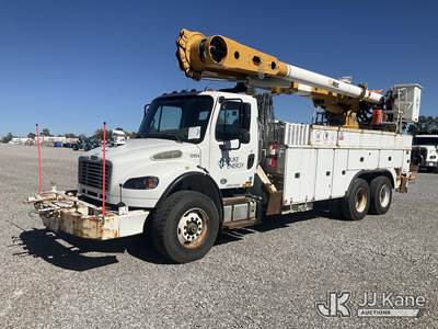 Altec AM55E68, 73 ft, Material Handling Elevator Bucket Truck
