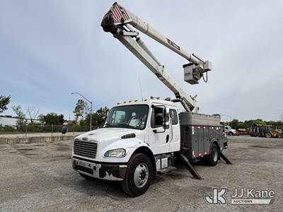 Terex Hi-Ranger HR-52M, 57 ft, Material Handling Bucket Truck