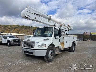 Altec AA55-MH, 60 ft, Material Handling Bucket Truck