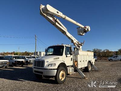 Altec AM55-MH, 60 ft, Over-Center Material Handling Bucket Truck