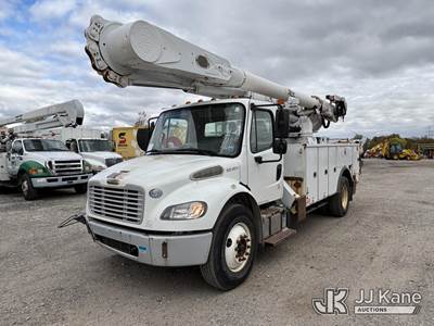 Altec AM55-MH, 60 ft, Over-Center Material Handling Bucket Truck