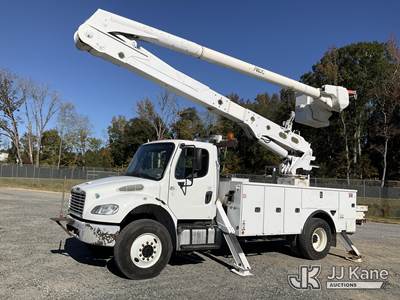 Altec AA55E-MH, 60 ft, Material Handling Bucket Truck