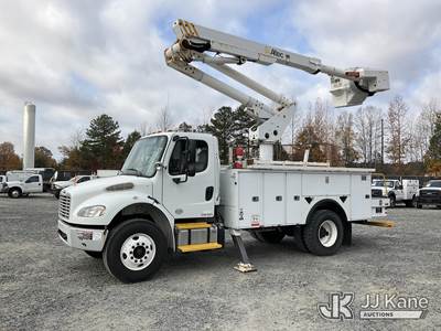 Altec TA45-MH, 49 ft, Articulating & Telescopic Material Handling Bucket Truck