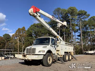 HiRanger TCX-55, 60 ft, Material Handling Bucket Truck