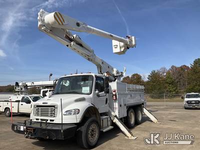 Altec AM55, 60 ft, Articulating Material Handling Bucket Truck