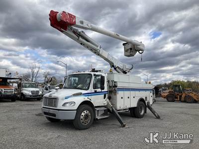 Altec AM55-MH, 60 ft, Over-Center Material Handling Bucket Truck