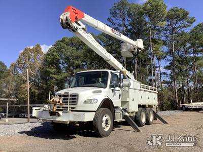 HiRanger TCX-55, 60 ft, Material Handling Bucket Truck