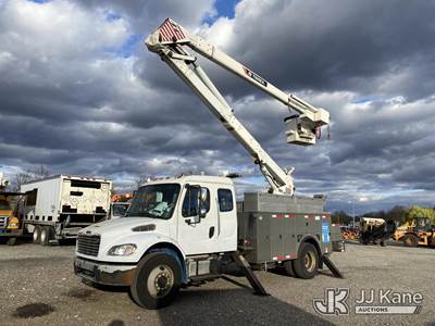Terex HR-52MH, 57 ft, Material Handling Bucket Truck