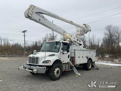 Altec AN55, 60 ft, Articulating Material Handling Bucket Truck