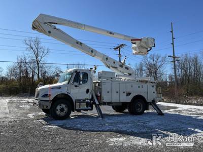 Altec AN55E, 60 ft, Articulating Material Handling Bucket Truck