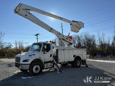 Altec AN55, 60 ft, Articulating Material Handling Bucket Truck