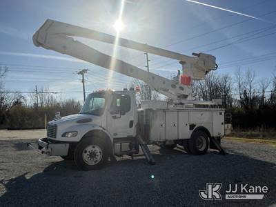 Altec AN55, 60 ft, Articulating Material Handling Bucket Truck