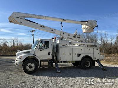 Altec AN55E, 60 ft, Articulating Material Handling Bucket Truck