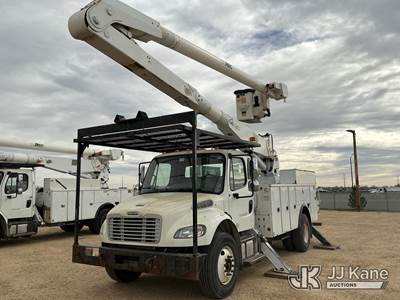 Altec AA755-MH, 60 ft, Material Handling Bucket Truck