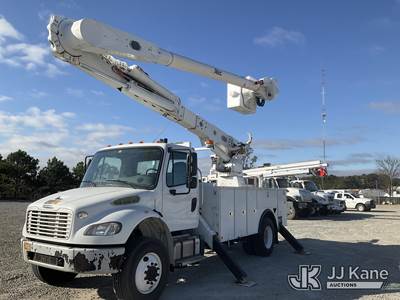 Altec AM55, 60 ft, Over-Center Material Handling Bucket