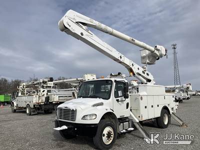 Altec AA55E-MH, 60 ft, Over-Center Material Handling Bucket Truck