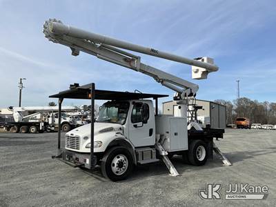 Altec LR7-58RM, 63 ft, Over-Center Bucket Truck