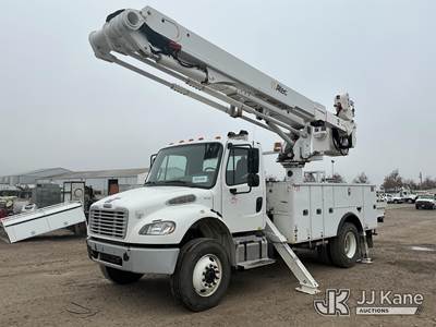 Altec TA60, 65 ft, Articulating Non-Over Center Bucket Truck