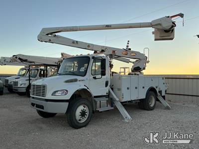 Altec AA55-MH, 56 ft, Material Handling Bucket Truck