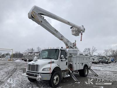 Altec AN55E, 60 ft, Material Handling Bucket Truck