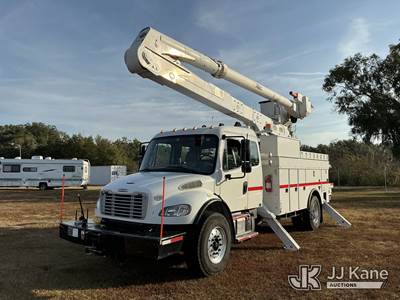 Altec AN55E, 61 ft, Material Handling Bucket Truck