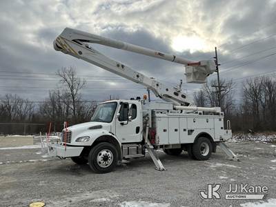 Altec AN55E, 60 ft, Material Handling Bucket Truck