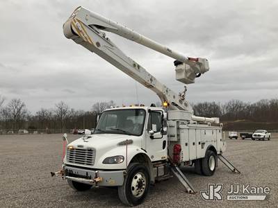 Altec AN55E, 60 ft, Material Handling Bucket Truck
