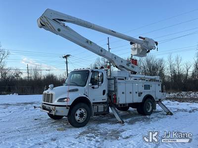 Altec AN55E, 60 ft, Articulating Material Handling Bucket Truck