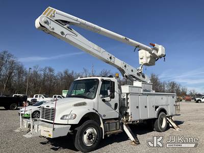 Altec AN55-MH, 61 ft, Material Handling Bucket Truck