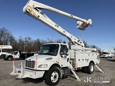 Altec AN55E, 60 ft, Material Handling Bucket Truck