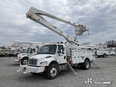 Altec AN55E, 60 ft, Material Handling Bucket Truck
